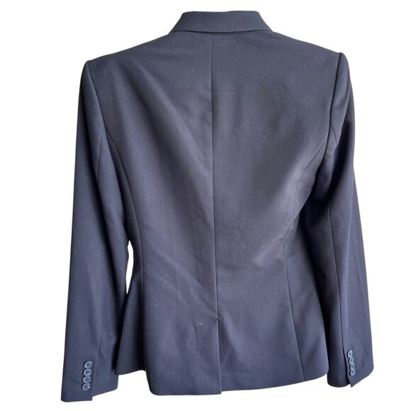 Worthington Womens Single Button Blazer Black Size 6 NWT Interview Work Outfit - Picture 2 of 6